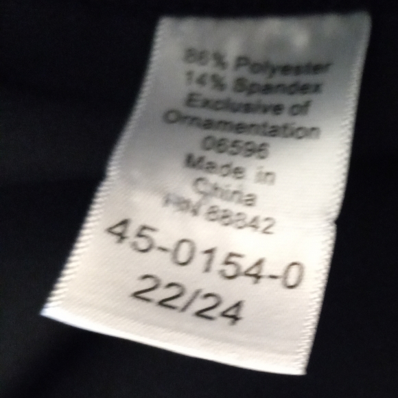 Full Beauty women's plus size bootcut leggings size 22/24 black - Picture 4 of 7